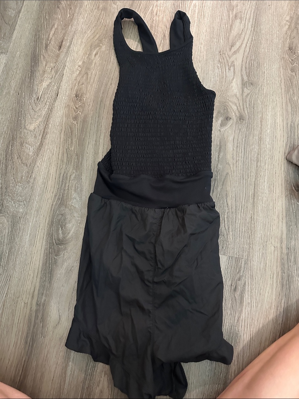 Free people movement romper shorts
